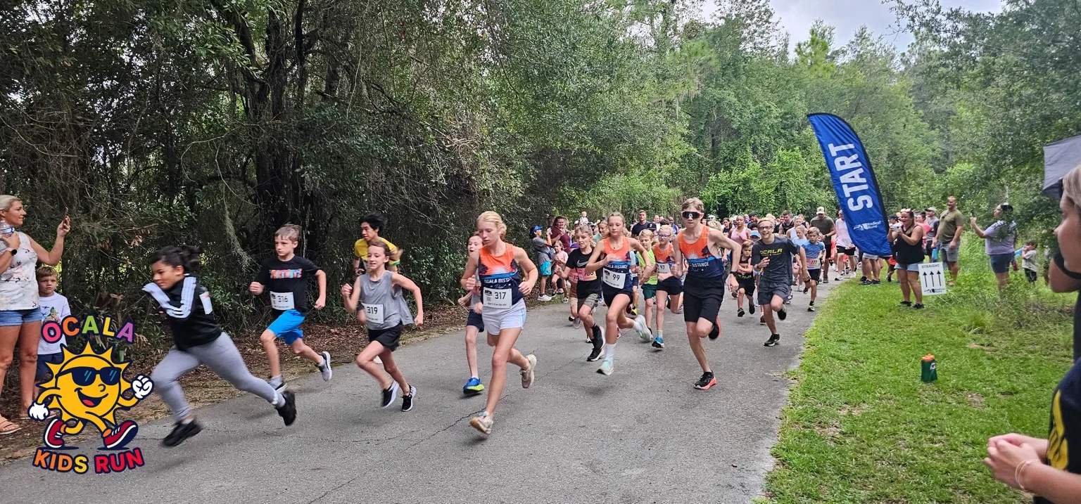 Nearly 100 Young Athletes Compete at the Ocala Kids Run