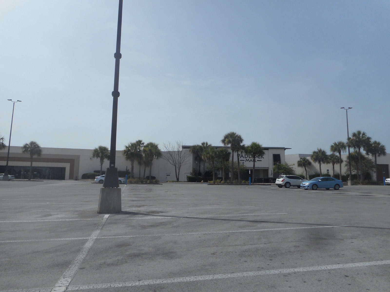 Eastern entrance of Paddock Mall next to the JCPenney entrance, Ocala, Florida