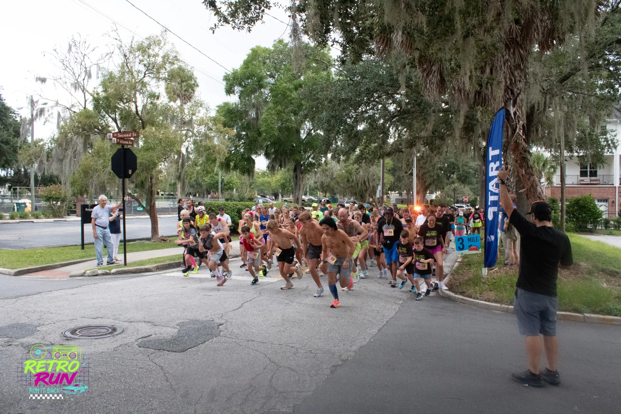 4th Annual Retro Run 5K: Young Runners Dominate as 146 Finishers Beat Approaching Storms